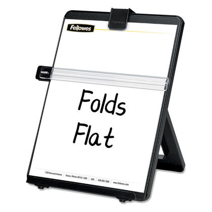Fellowes Atril de Sobremesa para Documentos - Capacidad 125 Hojas - Formato de Papel A4 - Guia para Resaltar el Texto