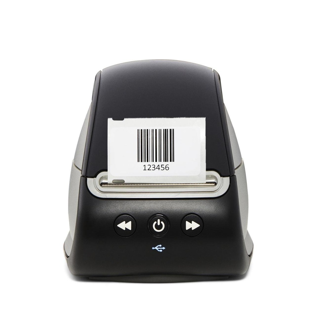 Dymo LabelWriter 550 Impresora de Etiquetas - Resolucion 300x300dpi - Hasta 62 Etiquetas por Minuto - Reconocimiento Automatico de Etiquetas