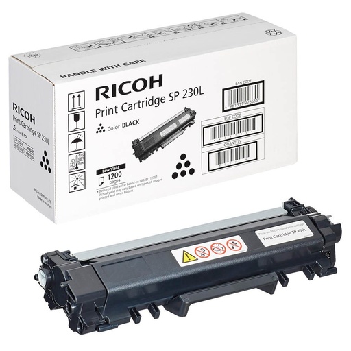 [408295] Ricoh SP230 Negro Cartucho de Toner Original - 408295/SP 230L
