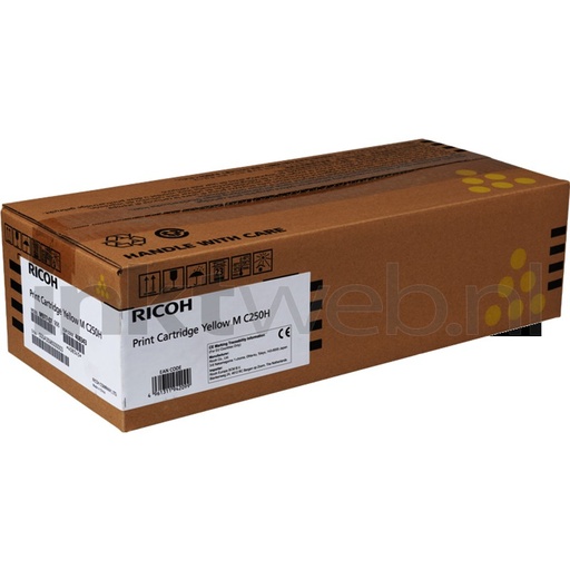 [408343] Ricoh MC250FW/P301W Amarillo Cartucho de Toner Original - 408343/M C250HY