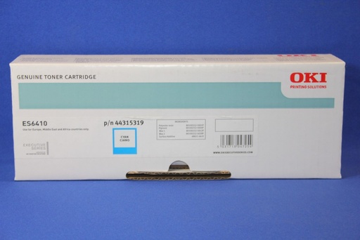 [44315319] OKI Executive ES6410 Cyan Cartucho de Toner Original - 44315319
