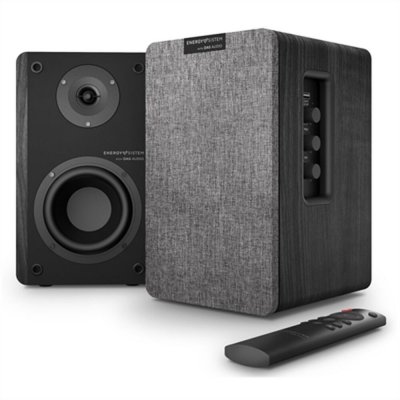 [452750] Energy Sistem Studio Monitor 4 Hi Fi Altavoces Activos de Estanteria - Entrada Doble RCA - Color Negro