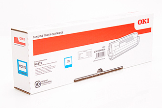[45862816] OKI MC873/MC883 Cyan Cartucho de Toner Original - 45862816