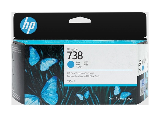 [498N5A] HP 498N5A Cyan Cartucho de Tinta Original - 738