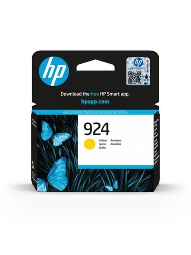 [4K0U5NE] HP 924 Amarillo Cartucho de Tinta Original - 4K0U5NE