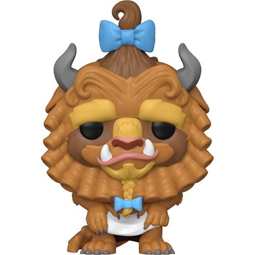[57585] Funko Pop Disney La Bella y la Bestia Bestia con Rizos - Figura de Vinilo - Altura 9.5cm aprox.