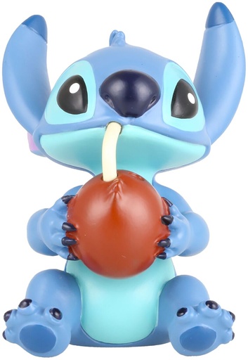 [6010346] Enesco Disney Lilo & Stitch Stitch con Coco - Figura de Coleccion - Fabricada en Resina - Tallado y Pintado a Mano