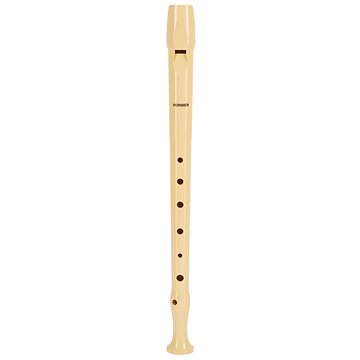 [630152] Hohner Flauta Dulce - Fabricada en Plastico - Ideal para los mas Pequeños - Incluye Funda - Color Crema