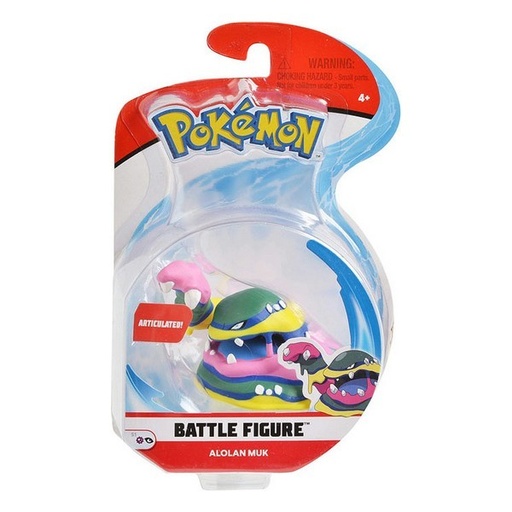 [63227221] Jazwares Pack Aleatorio de 2 Figuras Pokemon de Combate de 5cm o 1 Figura de 8 cm - Figura de Coleccion
