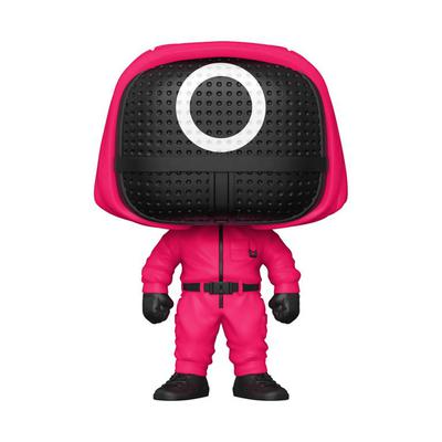 [64799] Funko Pop Television El Juego del Calamar Soldado Rojo Mascara Circulo - Figura de Vinilo - Altura 9cm aprox.