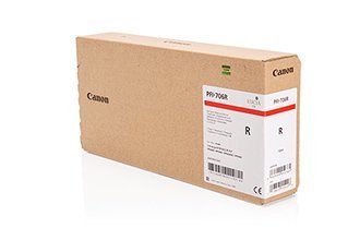 [6687B001] Canon PFI706 Rojo Cartucho de Tinta Original - 6687B001