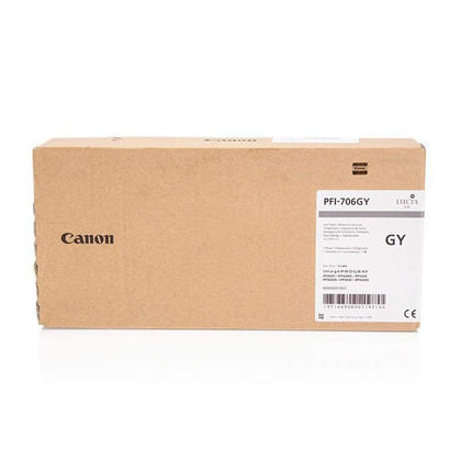 [6690B001] Canon PFI706 Gris Cartucho de Tinta Original - 6690B001
