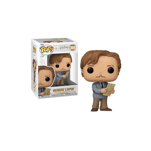 [76004] Funko Pop Harry Potter Remus Lupin con Mapa - Figura de Vinilo - Altura 10.5cm aprox.