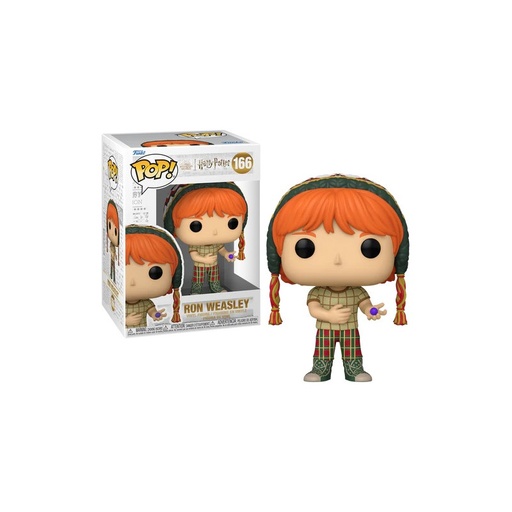 [76006] Funko Pop Harry Potter Ron Weasley con Caramelo - Figura de Vinilo - Altura 10.5cm aprox.