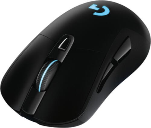 [910-005641] Logitech G703 Lightspeed Raton Inalambrico USB 16000dpi - 5 Botones - Peso Ajustable - Iluminacion LED - Uso Diestro - Color Negro