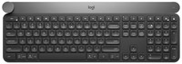 [920-008501] Logitech Craft Teclado Inalambrico USB con Disco Selector - Retroiluminacion - Teclas Esfericas Concavas - Color Negro
