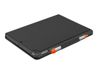 [920-009487] Logitech Slim Folio Funda con Teclado Bluetooth para iPad Air 3ª Generacion 10.2" - Escritura Comoda - Color Gris