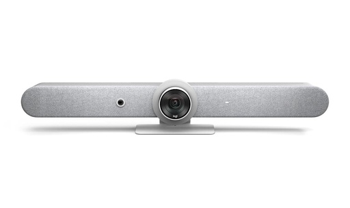 [960-001323] Logitech Rally Bar Sistema de Videoconferencias Ultra HD 4K PTZ WiFi - Todo en Uno - Campo Visual 90º - USB-A, USB-C, HDMI, RJ45 - Mando a Distancia - Color Blanco