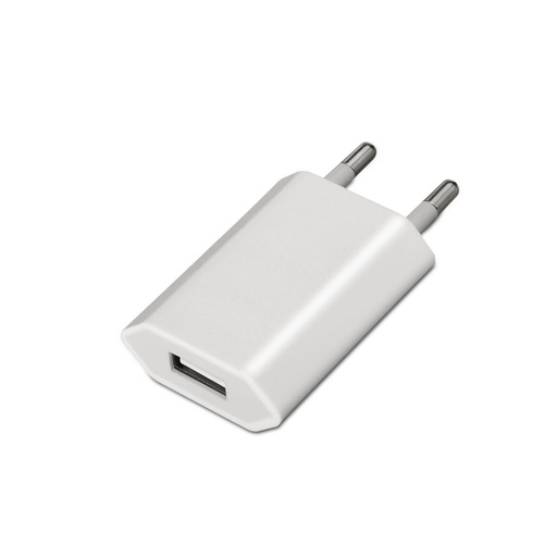 [A110-0063] Aisens Mini Cargador USB - 5V/1A - Color Blanco