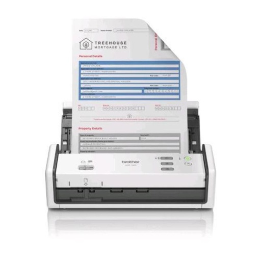 [ADS1300] Brother ADS1300 Escaner Documental 1200 x 1200 DPI Duplex - Hasta 20ppm - Alimentador Automatico