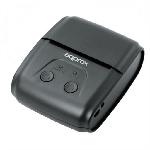 [APPPOS58PORTABLE+] Approx Impresora Termica de Recibos Portatil - Bluetooth, RS-232, USB - Resolucion 203dpi - Velocidad 80mm/s - Corte Manual