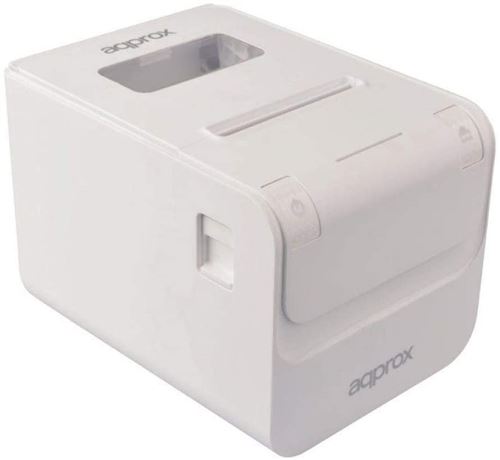 [APPPOS80AMUSEWH] Approx Impresora Termica de Recibos - Resolucion 203dpi - Velocidad 250mm/s - USB, LAN, RS232 y RJ11 - Auto-Corte y Corte Manual