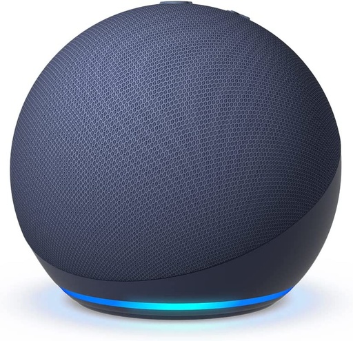 [B09B8RF4PY] Amazon Echo Dot 5ª Gen Altavoz Inteligente WiFi Bluetooth - Control de otros Dispositivos - Sonido de Calidad - Alexa Integrado - Altavoz Frontal de 44mm - Color Azul