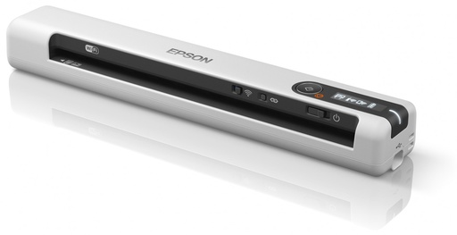 [B11B253402] Epson Workforce DS-80W Escaner Portatil A4 WiFi 600dpi - Pantalla LCD - Velocidad de hasta 4 seg. por Pagina