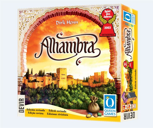 [BGALHA2] Alhambra Ed. 2020 Juego de Tablero - Tematica Historia/Mediaval - De 2 a 6 Jugadores - A partir de 8 Años - Duracion 45-60min. aprox.