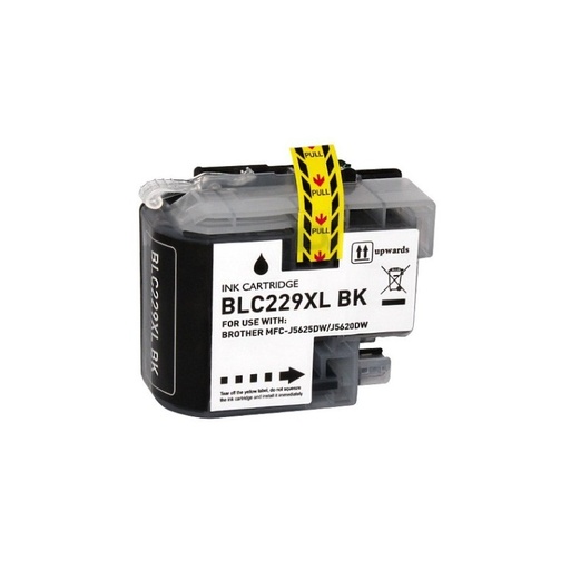 [BI-LC229XLBK] Brother LC229XL Negro Cartucho de Tinta Generico - Reemplaza LC229XLBK
