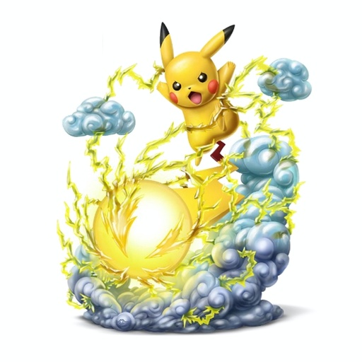 [BOTI37426] Jazwares Pokemon 25 Aniversario Pikachu - Figura de Coleccion - Iluminacion Deluxe - Altura 33cm aprox.