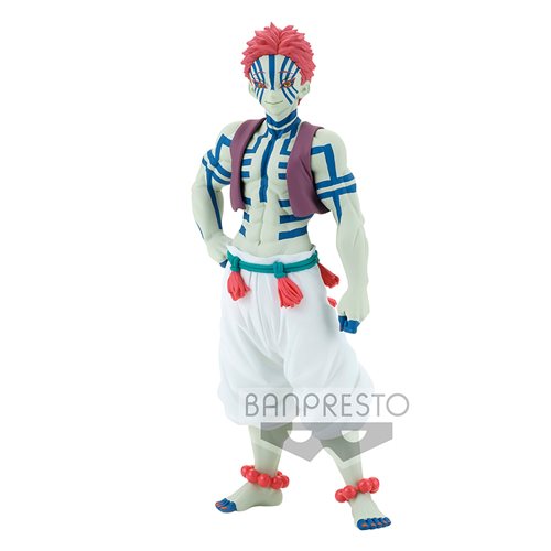 [BP17971] Banpresto Demon Slayer Kimetsu No Yaiba Akaza Vol. 4 - Figura de Coleccion - Altura 17cm aprox. - Fabricada en PVC y ABS