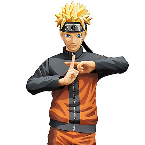 [BP18406] Banpresto Grandista Naruto Shippuden Naruto Uzumaki - Figura de Coleccion - Altura 27cm aprox. - Fabricada en PVC y ABS