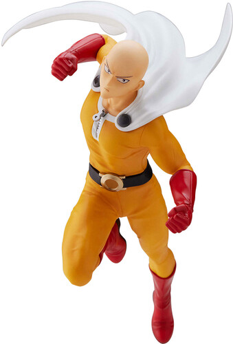 [BP19790] Banpresto One Punch Man Saitama - Figura de Coleccion - Altura 13cm aprox. - Fabricada en PVC y ABS