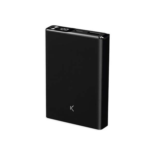 [BPB10000MAG01N] Ksix Powerbank Magsafe 10000mAH 22.5W PD + 15W Wireless + Cable USB-A A USB-C - Color Negro