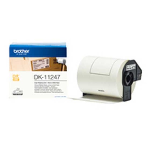 [BR-DK11247] Brother DK11247 - Etiquetas Genericas Precortadas para Envios Grandes - 103x164 mm - 180 Unidades - Texto negro sobre fondo blanco