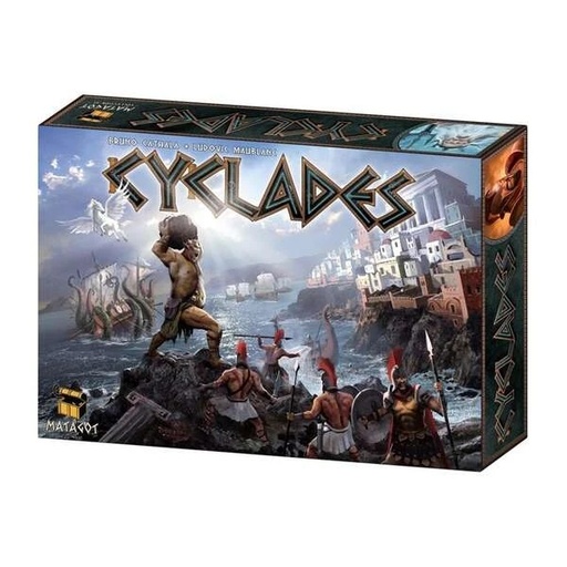 [CYC01ML] Cyclades Juego de Tablero - Tematica Historia - De 2 a 5 Jugadores - A partir de 14 Años - Duracion 90min. aprox.