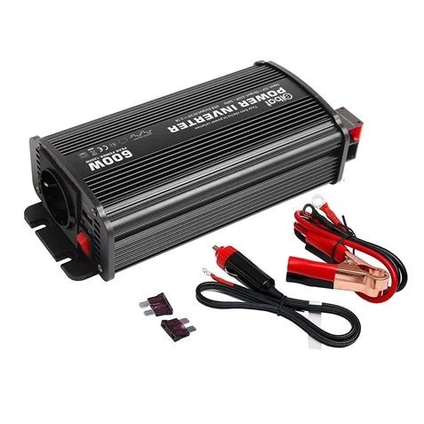[EB0504] Elbat Convertidor de Corriente 600W - Color Negro