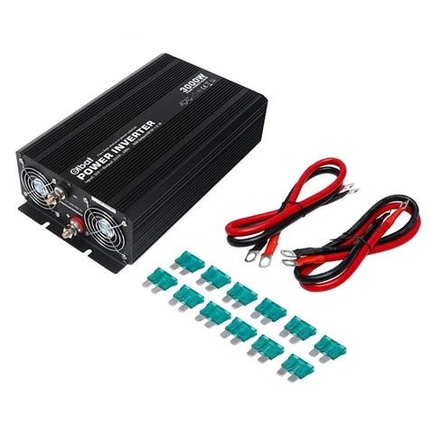 [EB0507] Elbat Convertidor de Corriente 3000W - Color Negro