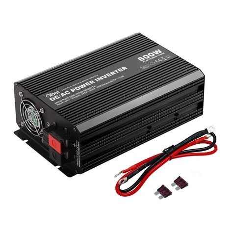 [EB0508] Elbat Convertidor de Corriente Onda Pura 600W - Color Negro