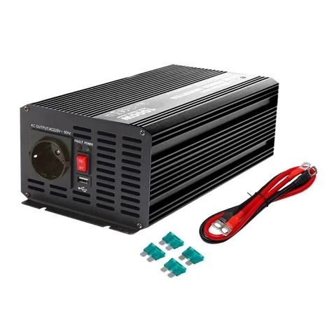 [EB0509] Elbat Convertidor de Corriente Onda Pura 1000W - Color Negro