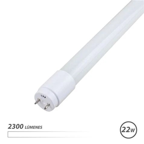 [EB0537] Elbat Tubo LED Cristal 22W 150cm Luz Blanca - Color Blanco