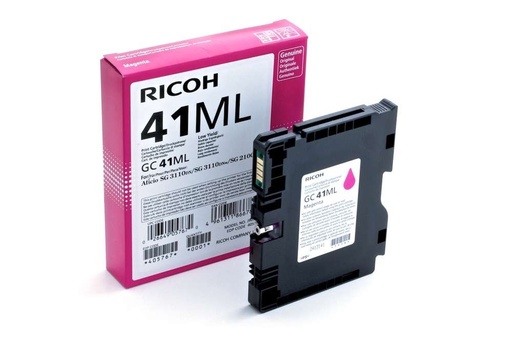 [GC41ML] Ricoh GC41ML Magenta Cartucho de Gel Original - 405767