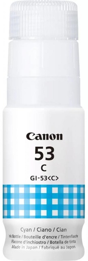 [GI53C] Canon GI53 Cyan Botella de Tinta Original - GI53C/4673C001