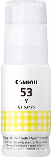 [GI53Y] Canon GI53 Amarillo Botella de Tinta Original - GI53Y/4690C001