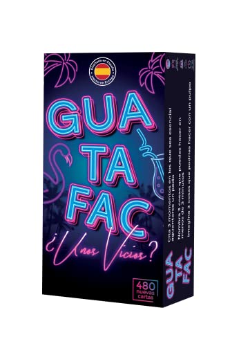[GTF2] Guatafac ¿Unos Vicios? Juego de Cartas - Tematica Preguntas y Respuestas/Abstracto - De 3 a 12 Jugadores - A partir de 16 Años - Duracion 15min. aprox.