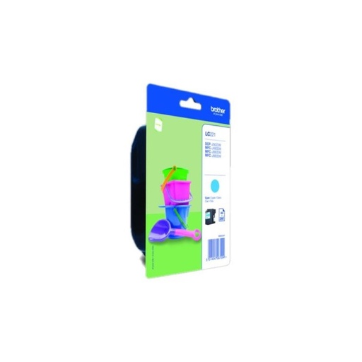 [LC221CBP] Brother LC221 Cyan Cartucho de Tinta Original - LC221CBP