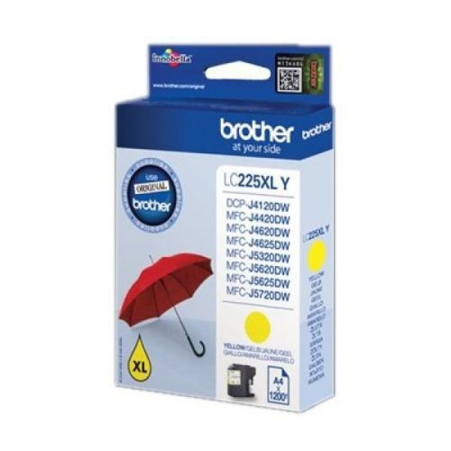 [LC225XLYBP] Brother LC225XL Amarillo Cartucho de Tinta Original - LC225XLYBP