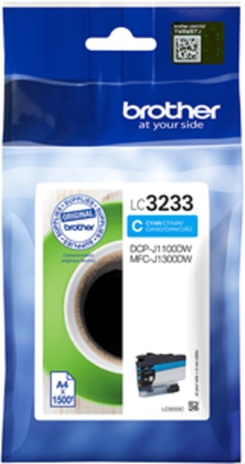 [LC3233C] Brother LC3233 Cyan Cartucho de Tinta Original - LC3233C