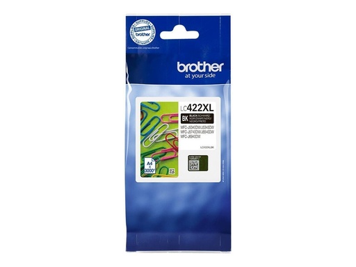 [LC422XLBK] Brother LC422XL Negro Cartucho de Tinta Original - LC422XLBK